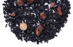 Alternative view of black forest cake