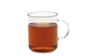 Alternative view of glass mug